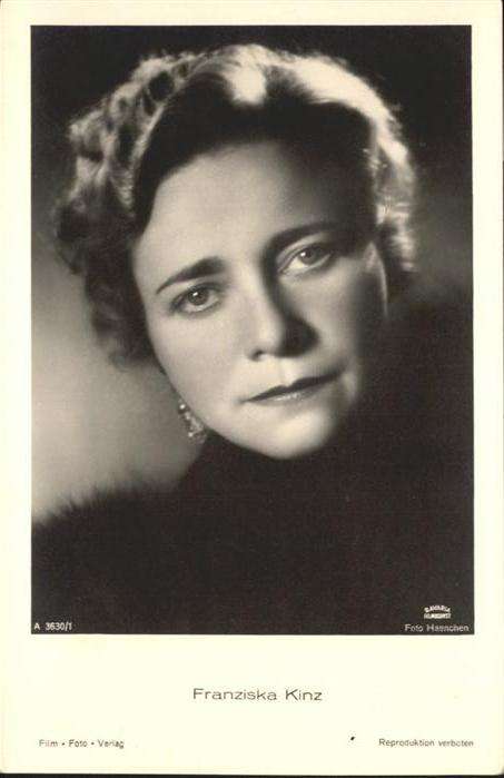 Verlag Film-Foto-Verlag Nr. Franziska Kinz A 3630/1