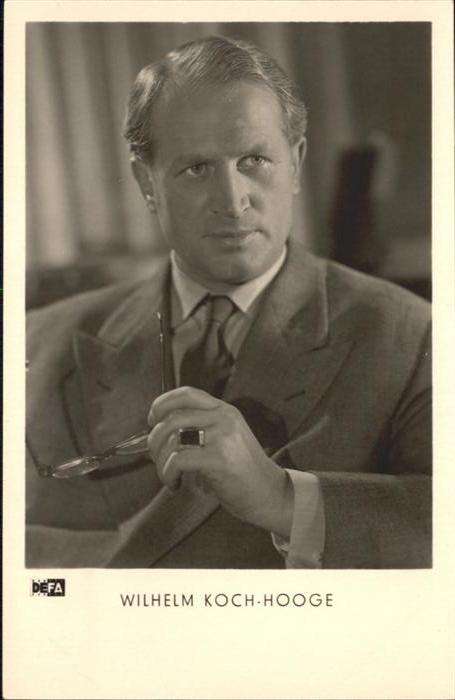 Schauspieler Wilhelm Koch-Hooge Brille