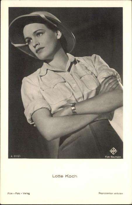 Verlag Film-Foto-Verlag Nr. Lotte Koch A 3733/1 Hutmode