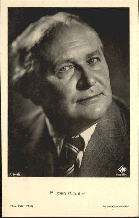 Verlag Film-Foto-Verlag Nr. Eugen Klöpfer A 3469/1