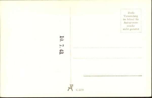 Verlag Film-Foto-Verlag Nr. Paul Klinger A 3739/1 – Bild 2