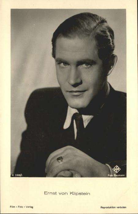 Verlag Film-Foto-Verlag Nr. Ernst von Klipstein A 3518/1