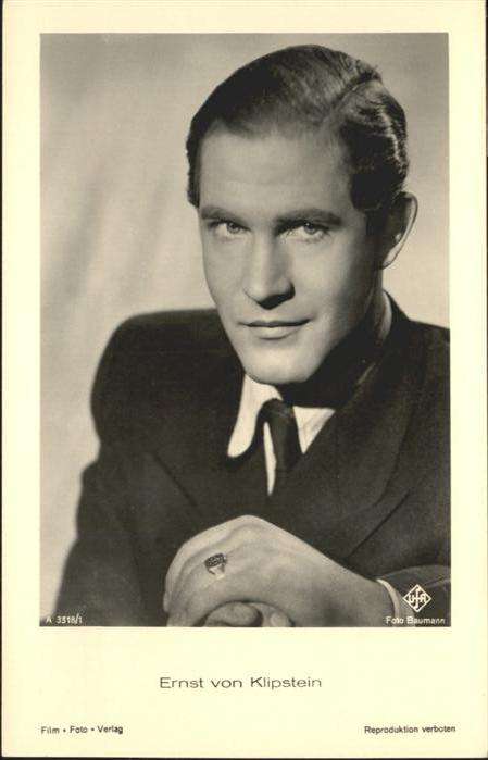 Verlag Film-Foto-Verlag Nr. Ernst von Klipstein A 3518/1