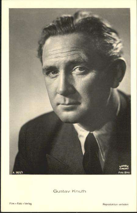 Verlag Film-Foto-Verlag Nr. Gustav Knuth A 3621/1
