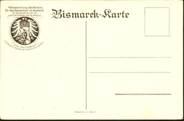 Bismarck Geburtshaus Schönhausen Wappen – Bild 2