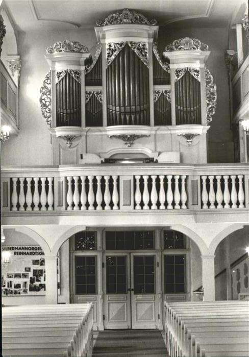 Kirchenorgel Reinhardtsgrimma Lutherkirche Silberman