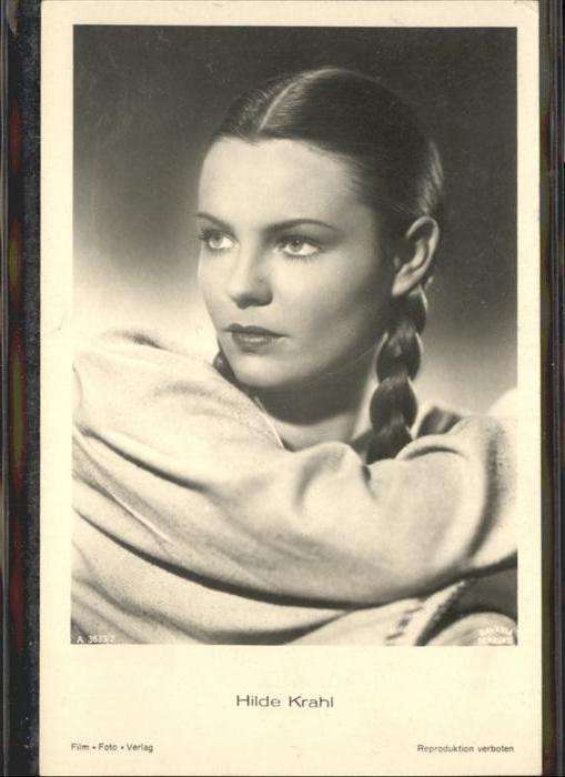 Verlag Film-Foto-Verlag Nr. Hilde Krahl A 3633/2