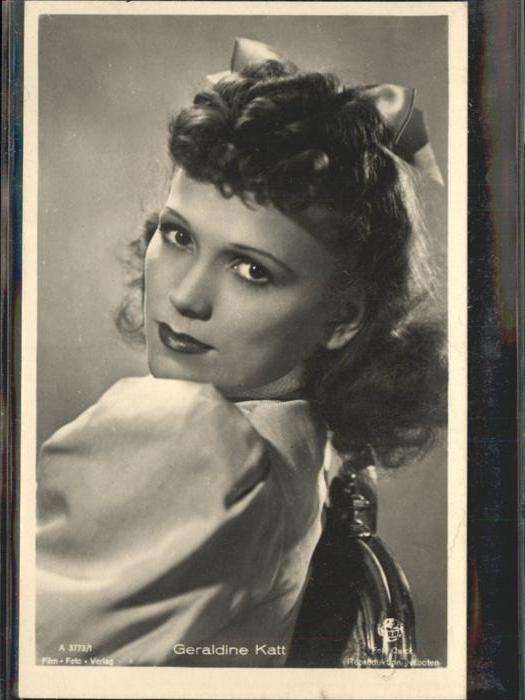 Verlag Film-Foto-Verlag Nr. Geraldine Katt A 3773/1