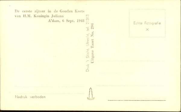 Adel Königin Juliana Kutsche – Bild 2