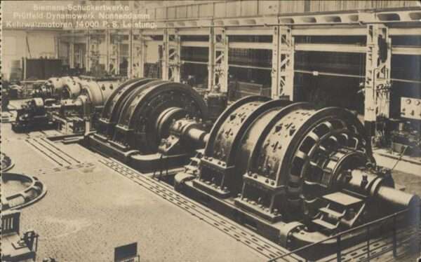 Industrie Siemenst Schuckertwerke Prüffeld Dynamo