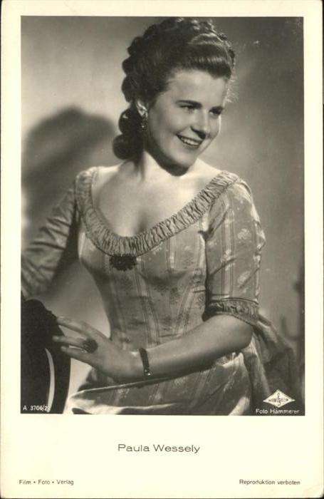Verlag Film-Foto-Verlag Nr. Paula Wessely A 3706/2