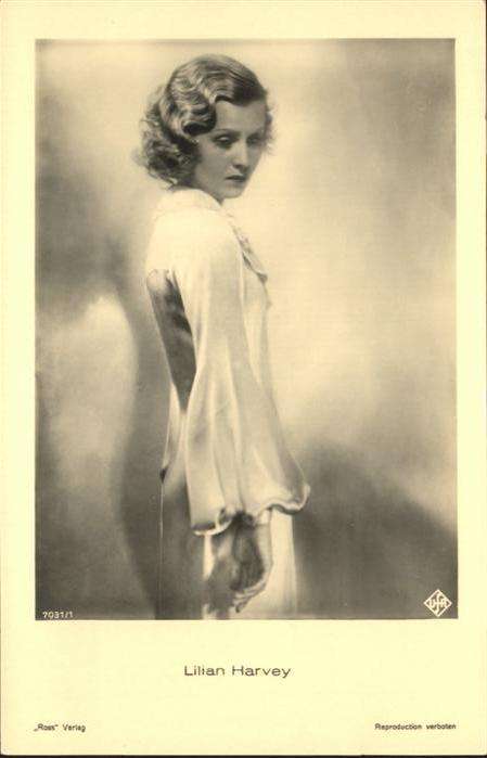 Verlag Ross Nr. Lilian Harvey 7031/1