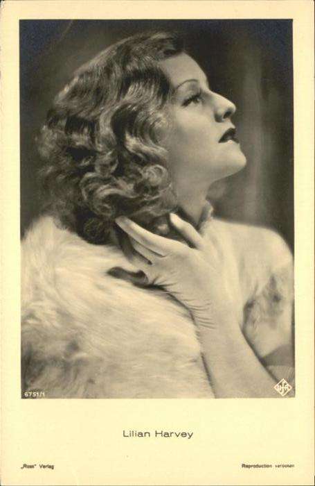 Verlag Ross Nr. Lilian Harvey 6751/1