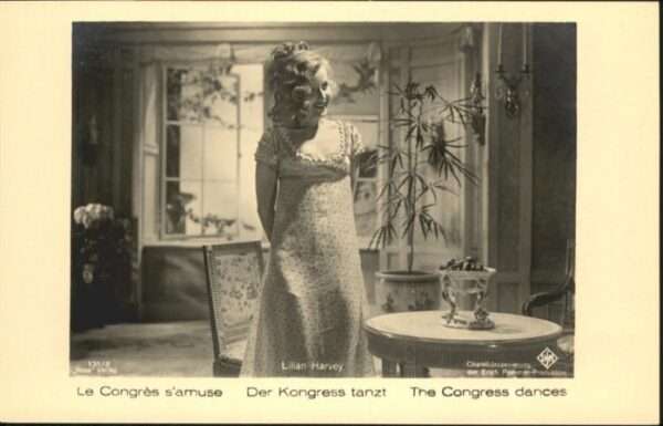 Verlag Ross Nr. Der Kongress tanzt Lilian Harvey 131/2