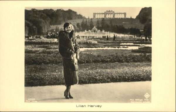 Verlag Ross Nr. Lilian Harvey 6370/1 Pelzmantel