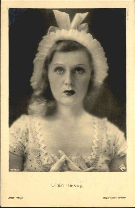 Verlag Ross Nr. Lilian Harvey 6098/2 Hutmode