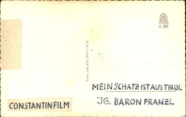 Schauspieler Siegfried Breuer Jr. Zigarette – Bild 2
