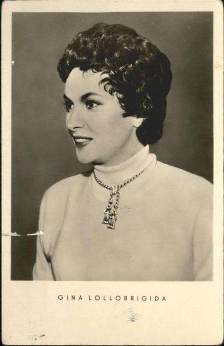 Schauspieler Gina Lollobrigida