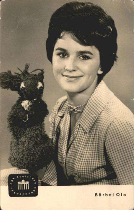 Schauspieler Bärbel Ola Handpuppe