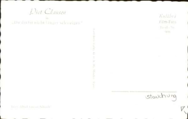 Schauspieler Piet Clausen – Bild 2