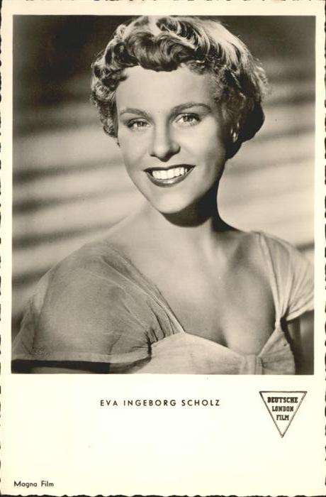 Schauspieler Eva Ingeborg Scholz