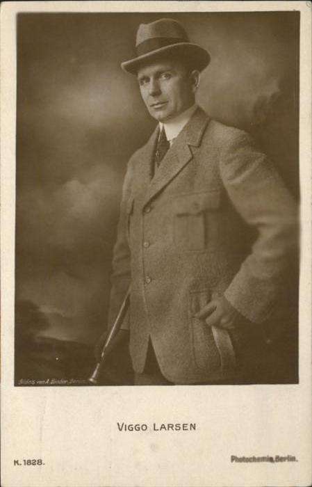 Verlag Photochemie Nr. K 1828 Viggo Larsen Hutmode