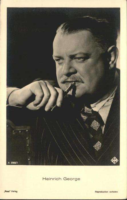 Verlag Ross Nr. Heinrich George A 2568/1