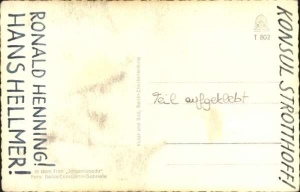 Schauspieler Erik Schumann Zigarette – Bild 2