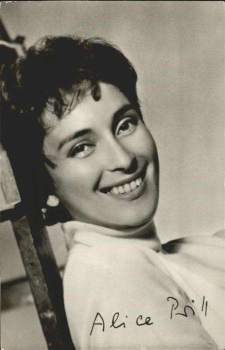 Schauspieler Alice Prill