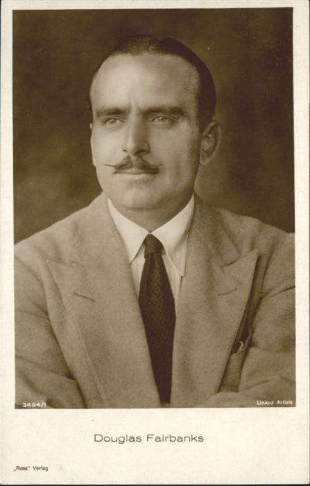 Verlag Ross Nr. Douglas Fairbanks 3484/1
