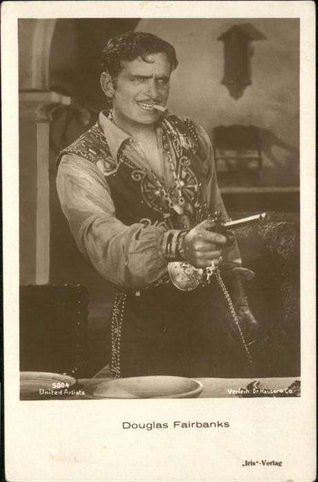 Foto Iris Nr. Douglas Fairbanks Pistole 5804