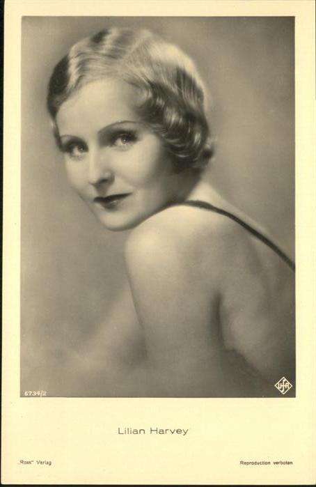 Verlag Ross Nr. Lilian Harvey 6734/2