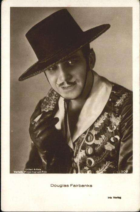 Foto Iris Nr. Douglas Fairbanks Hutmode 908