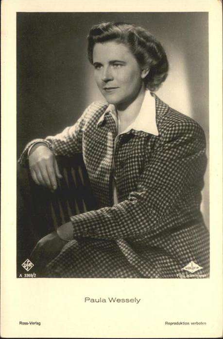 Verlag Ross Nr. Paula Wessely A 3369/2