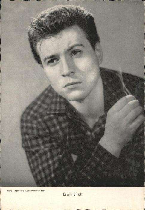 Schauspieler Erwin Strahl