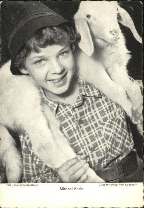 Schauspieler Michael Ande Schaf