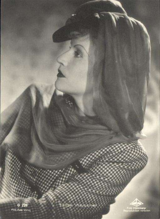 Verlag Film-Foto-Verlag Nr. Hilda Waissner Hutmode G 228