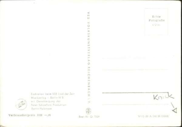Liederkarte Ina Marie Bertelmann Bob Merrill – Bild 2
