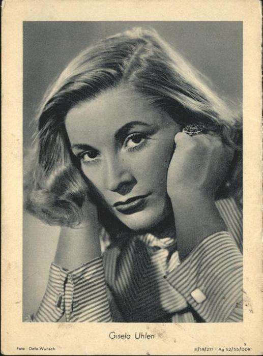 Schauspieler Gisela Uhlen