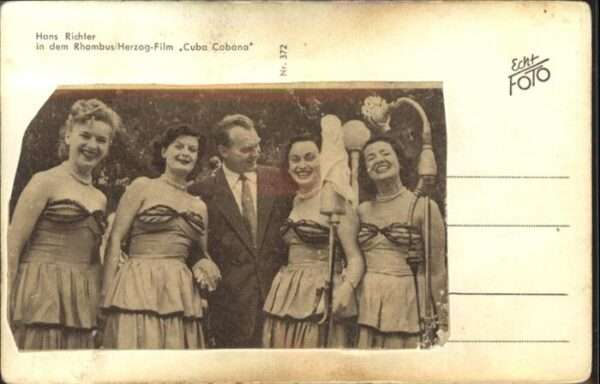 Schauspieler Hans Richter Hutmode Rüdel-Verlag Cuba – Bild 2