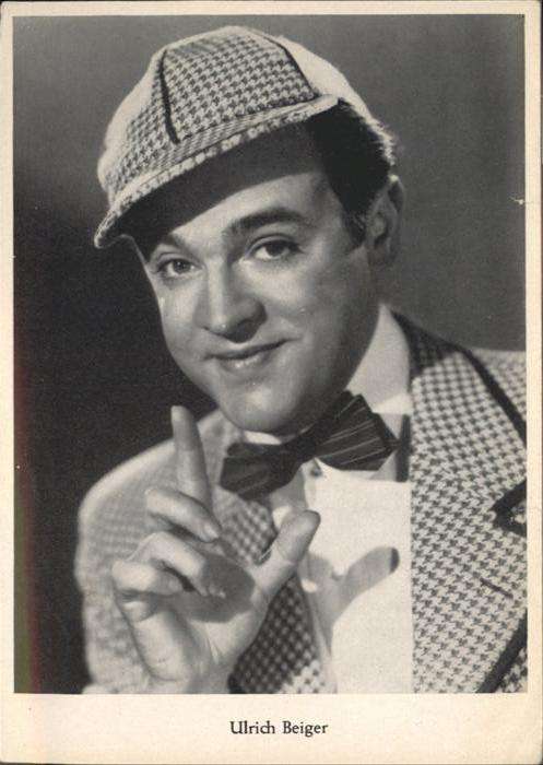 Schauspieler Ulrich Beiger Hutmode