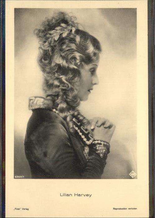 Verlag Ross Nr. Lilian Harvey 6369/1
