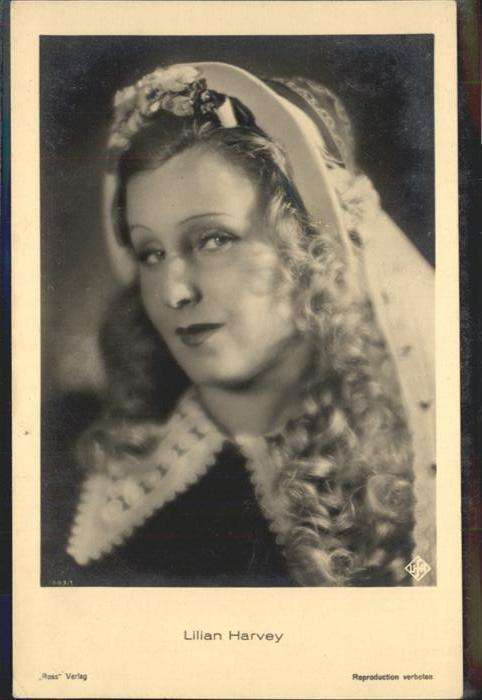 Verlag Ross Nr. Lilian Harvey Hutmode 7603/1