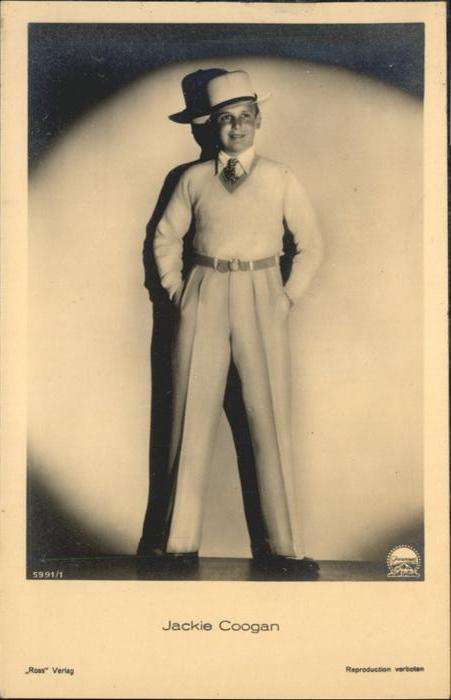 Verlag Ross Nr. Jackie Coogan Hutmode 5991/1