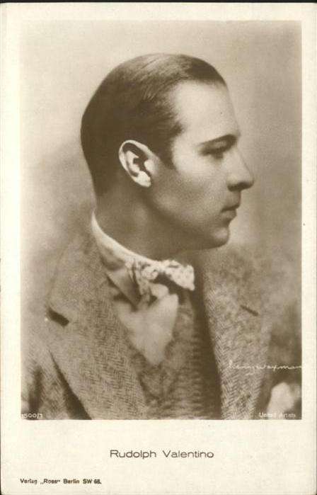 Verlag Ross Nr. Rudolph Valentino 1500/1