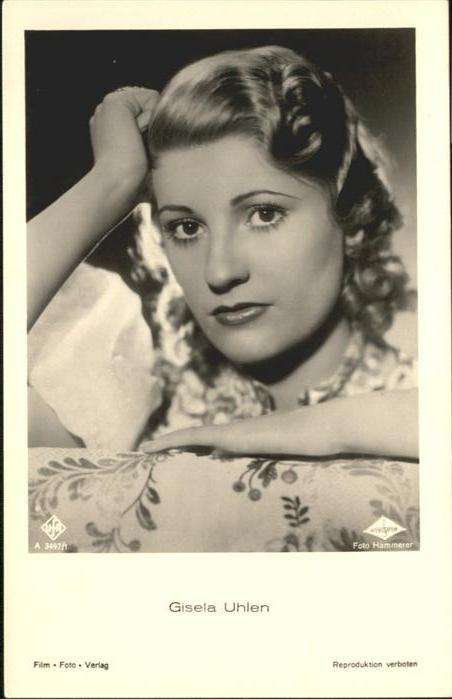 Verlag Film-Foto-Verlag Nr. Gisela Uhlen A 3497/1