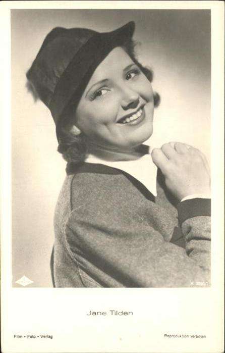 Verlag Film-Foto-Verlag Nr. Jane Tilden Hutmode A 3590/1