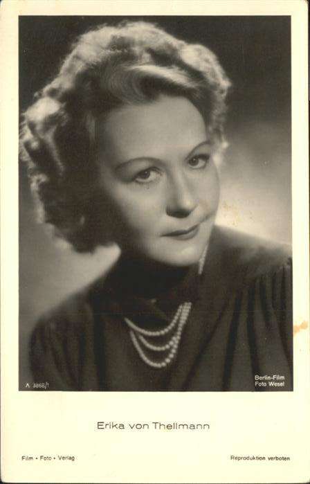 Verlag Film-Foto-Verlag Nr. Erika von Thellmann A 3868/1
