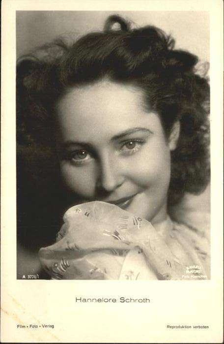 Verlag Film-Foto-Verlag Nr. Hannelore Schroth A 3778/1