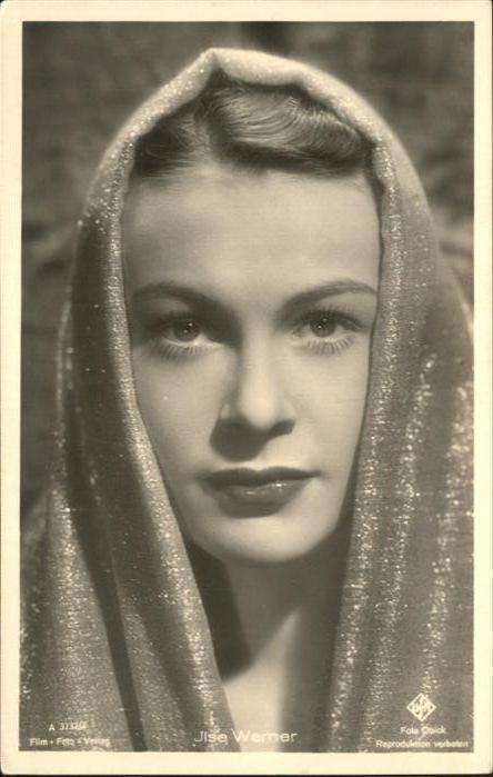 Verlag Film-Foto-Verlag Nr. Jlse Werner A 3732/2